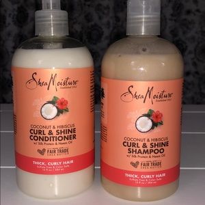 Shea Moisture Curl&Shine Shampoo and Conditioner